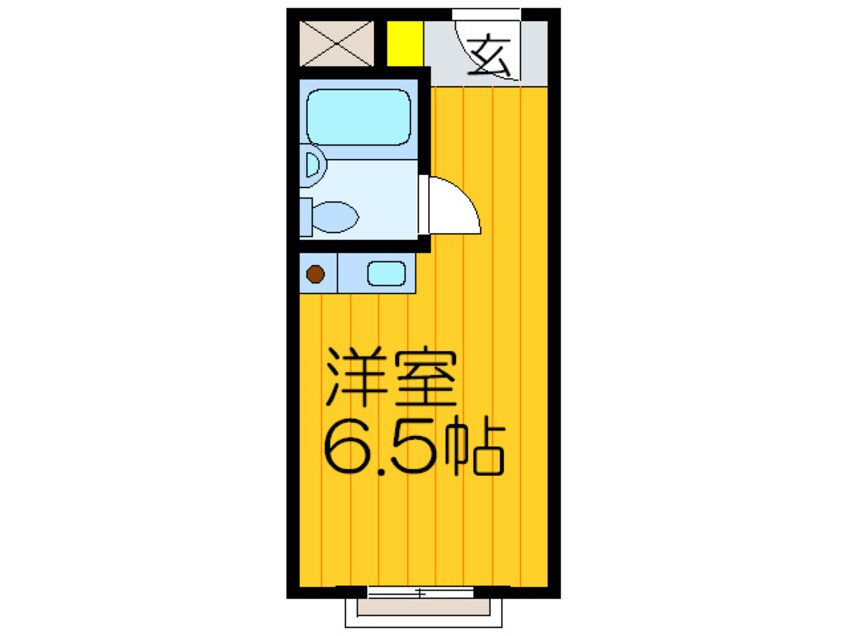 間取図 浜ハイツ