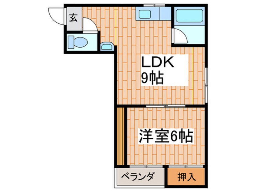 間取図 ピュアスモトＣ棟