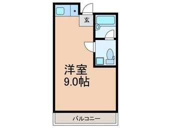 間取図 ヴィラ岡山手