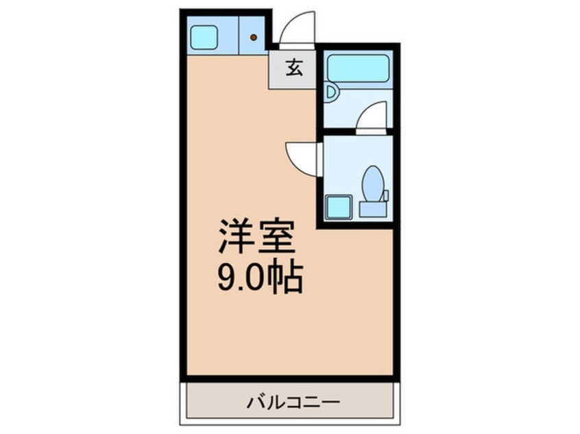 間取図 ヴィラ岡山手