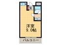 ヴィラ岡山手の間取図