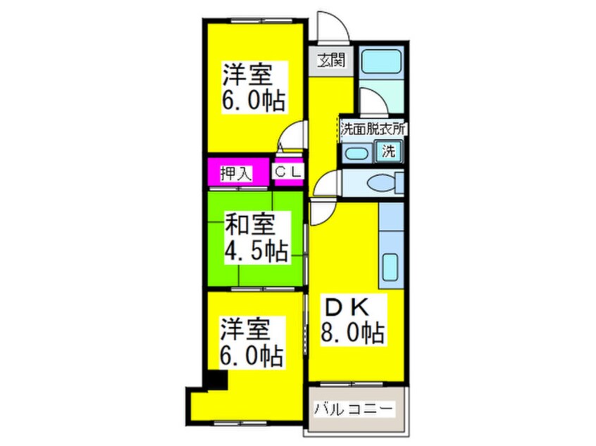 間取図 みかさビル