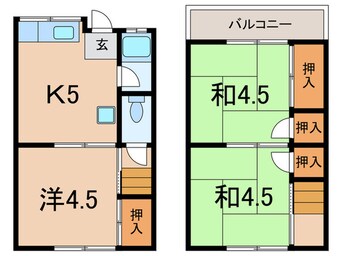 間取図 ハイツ27