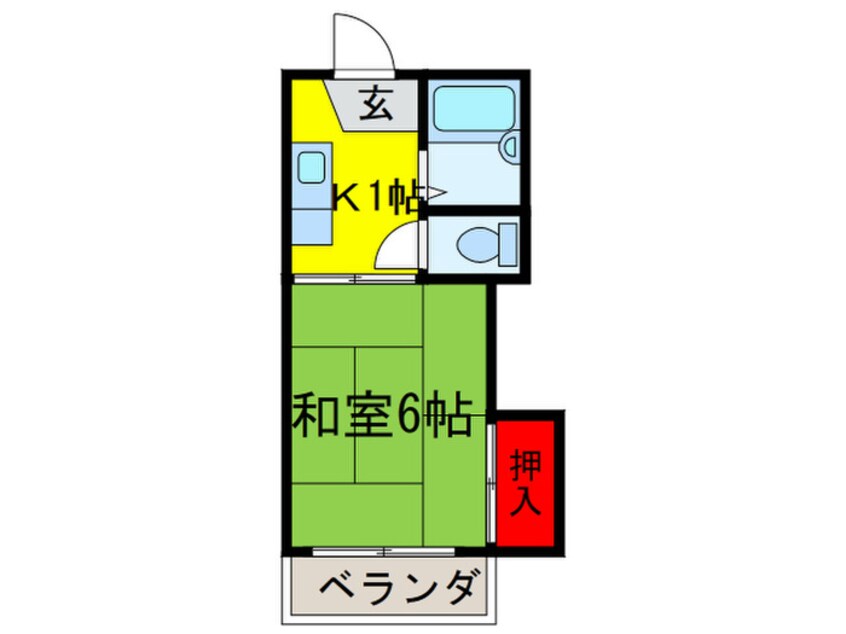 間取図 山本マンション