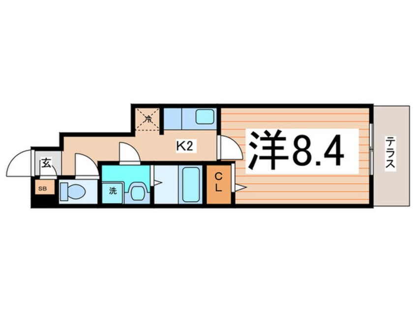 間取図 セイスカ－サ東山