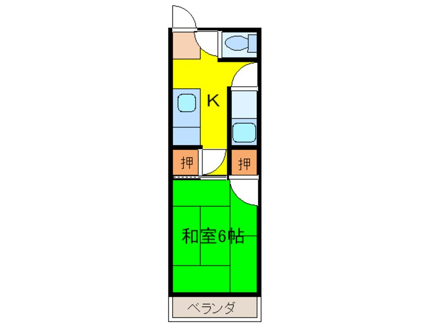 間取図 メゾン福田