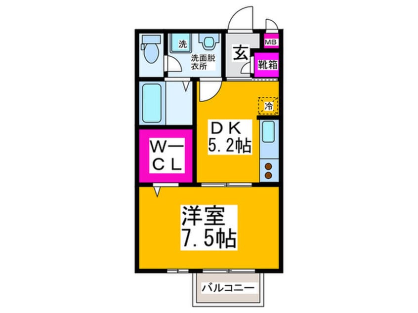 間取図 エトワ－ル