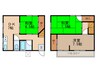 南郷町テラスハウス 3DKの間取り