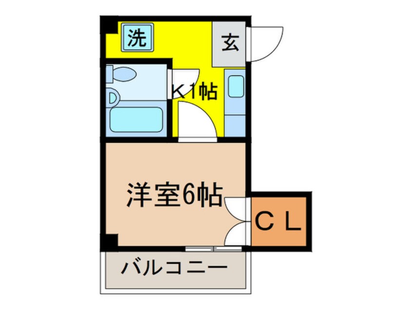 間取図 パル平野