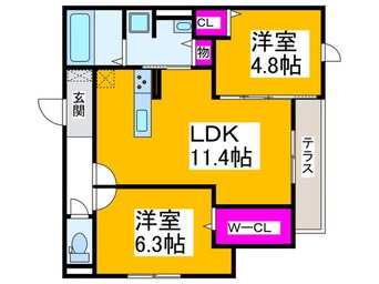 間取図 ロイズパレス中百舌鳥ＷＥＳＴ