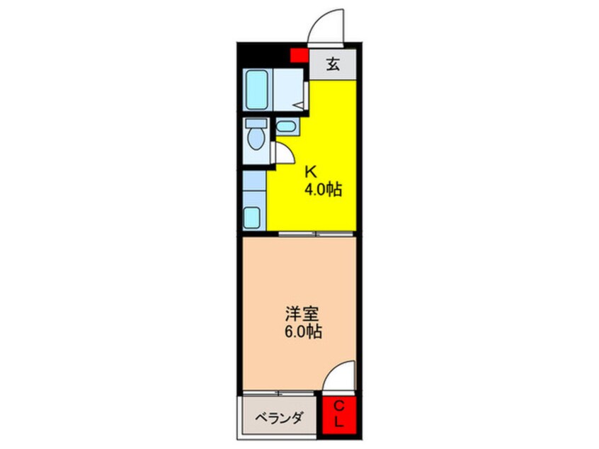 間取図 ﾀﾞﾝﾃﾞｨ-・ｱﾐ-