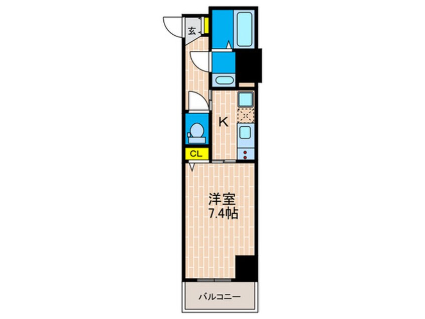 間取図 アプリーレ三宮イースト