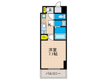 間取図 アプリーレ三宮イースト