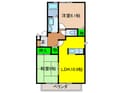 ハイツアロッジオの間取図