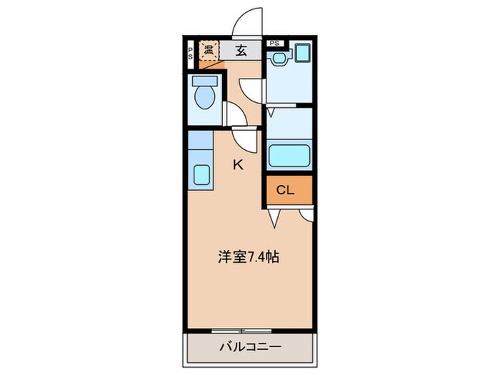 間取り図 エクセル田中Ｅ棟