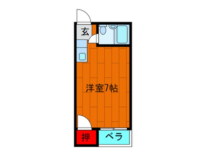 間取図 ゴールデンゲートブリッジ