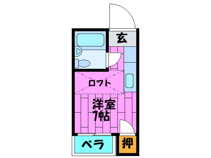 間取図 ゴールデンゲートブリッジ