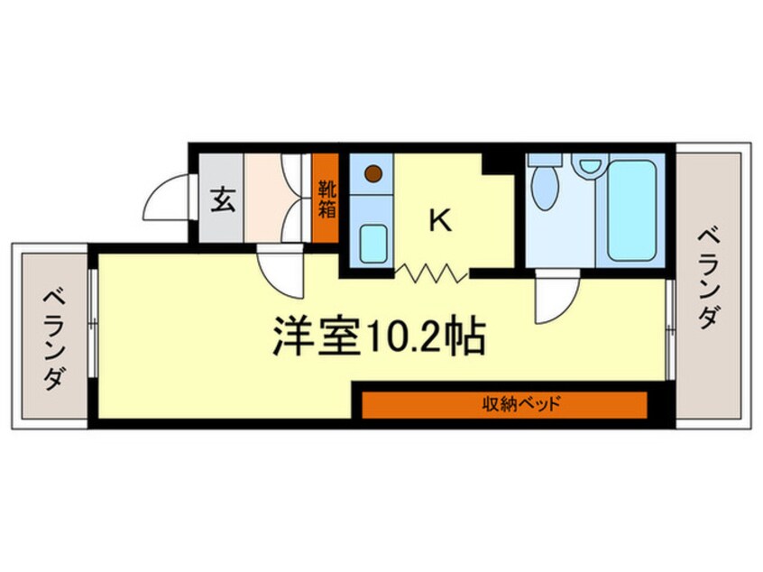 間取図 Ｋ＆Ｃコ－ト