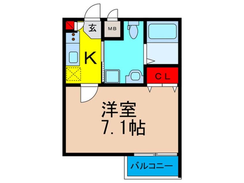 間取図 ウインズコート淡路東