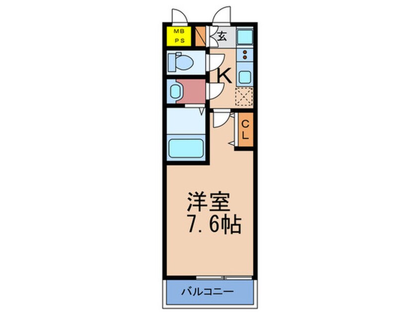 間取図 ウインズコート淡路東