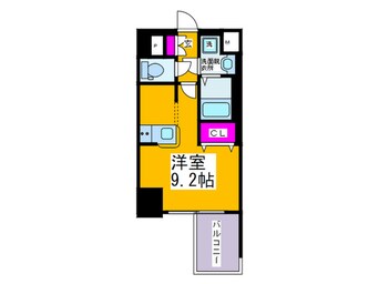 間取図 ﾚｵﾝｺﾝﾌｫｰﾄ上本町(705)
