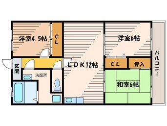 間取図 メゾン楓