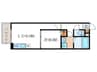 パークハウス桂川 1LDKの間取り