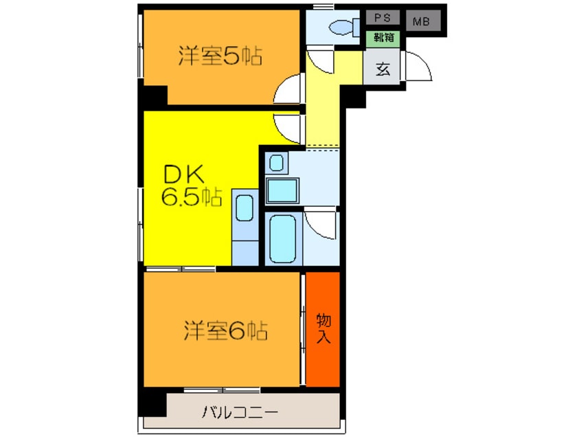 間取図 グラン　ピア萬翠園