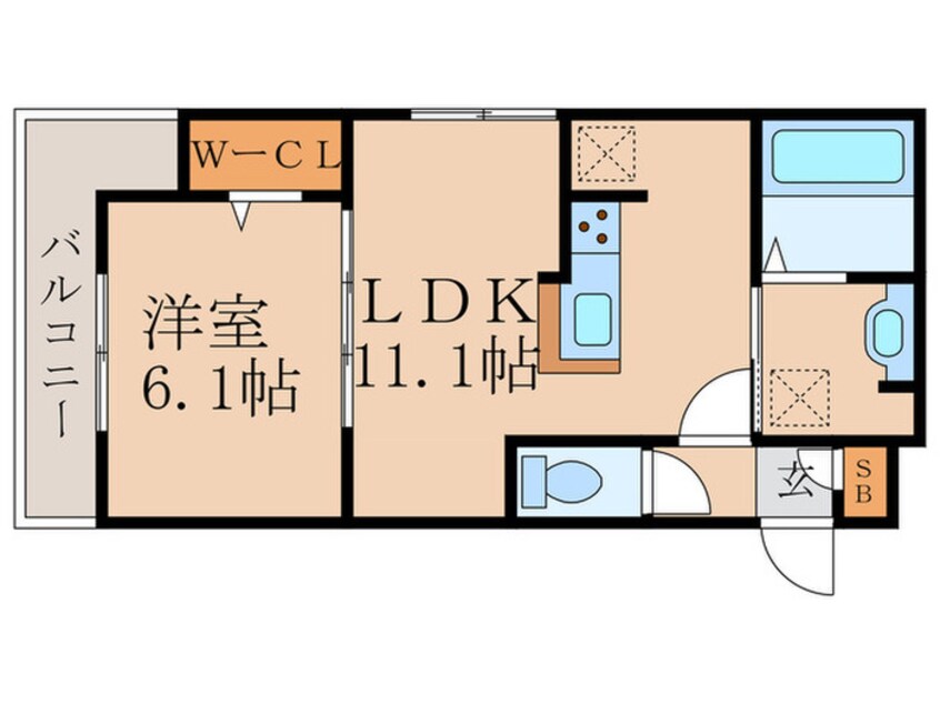間取図 ソラーナ