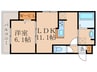 ソラーナ 1LDKの間取り
