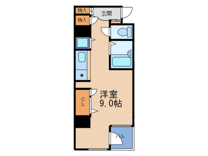 間取図 ドゥマン梅田