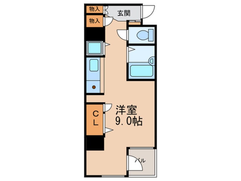 間取図 ドゥマン梅田