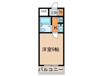 間取図 ＲＩＯ花屋敷Ⅱ