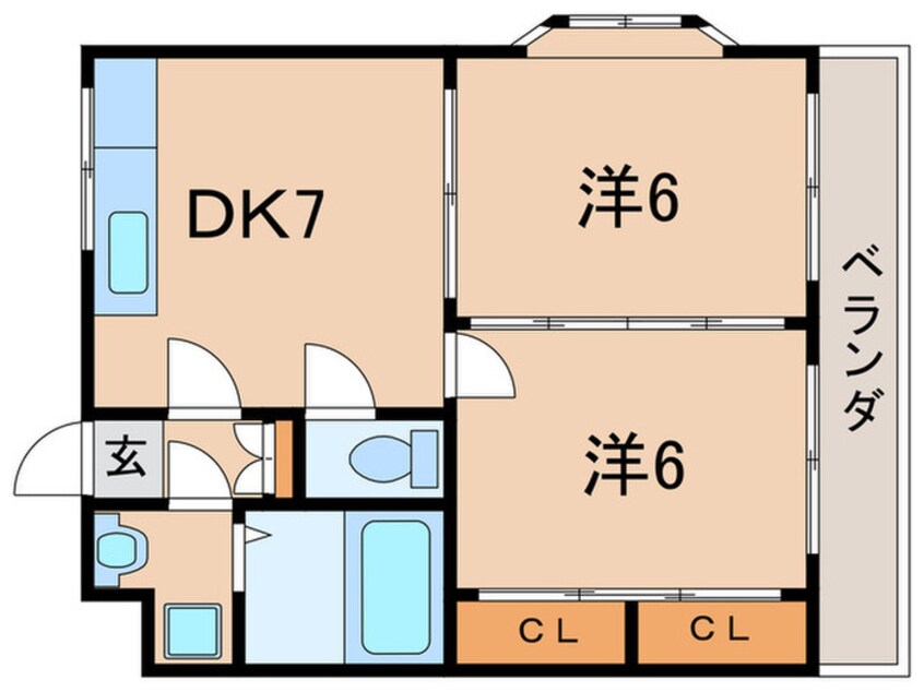 間取図 グランシャリオ