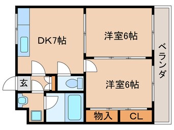 間取図 グランシャリオ