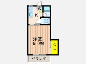 間取図 ヒラオカハイツ