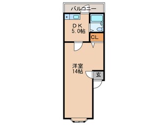 間取図 プラザハイム田川