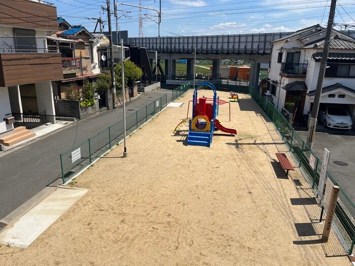 室内からの展望 田窪マンション