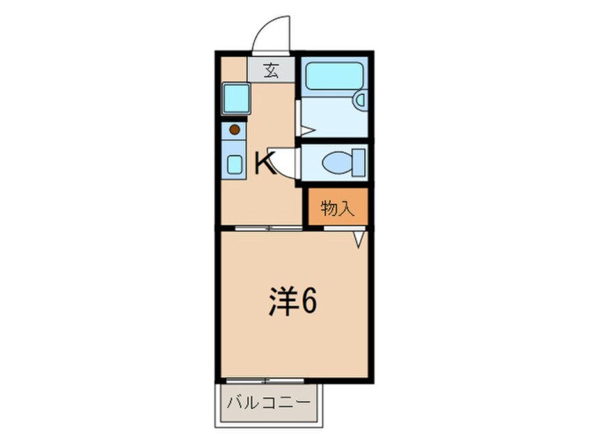 間取図 太田ハイツ北棟