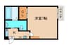 アークリード本町三十三間堂 1Kの間取り