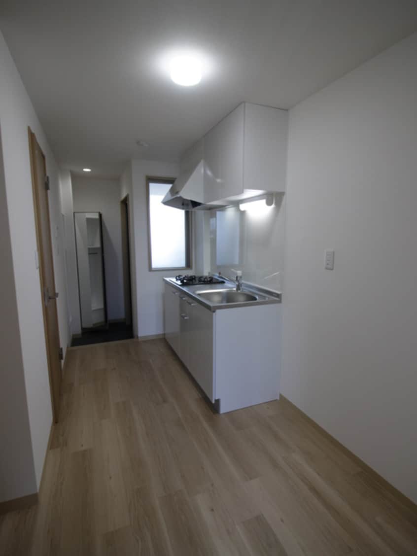 廊下 三栗三熊ハイツ