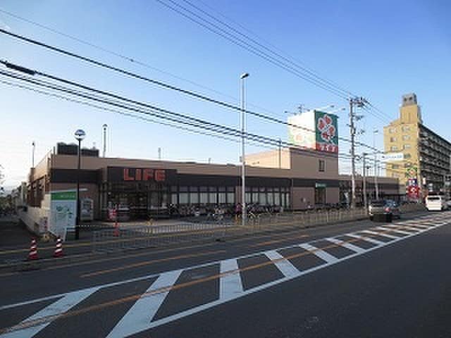 ライフ御殿山店(スーパー)まで593m 三栗三熊ハイツ