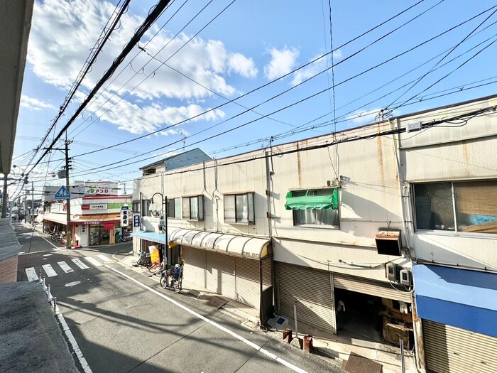 室内からの展望 橋爪ビル