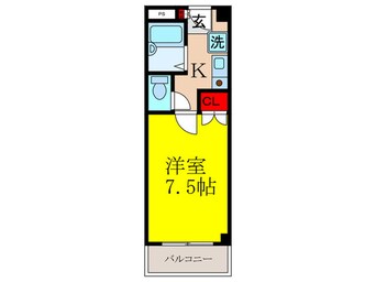 間取図 リバ－サイド南茨木