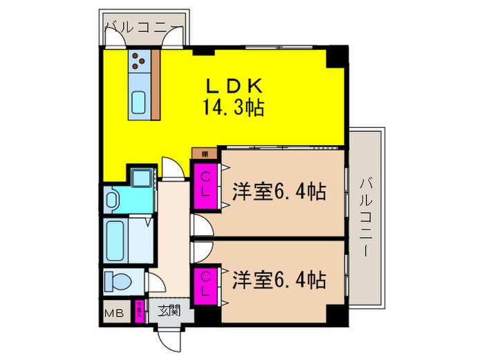 間取り図 アグレアブル