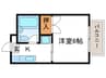 カケイハイツ 1Kの間取り