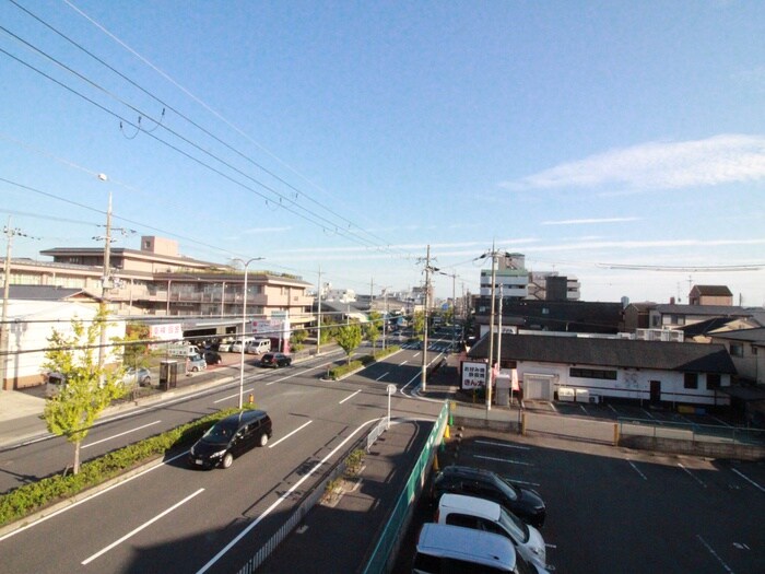 室内からの展望 カケイハイツ