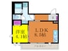 ブラン　シェトワ 1LDKの間取り
