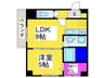 アリビラ鶴橋 1LDKの間取り