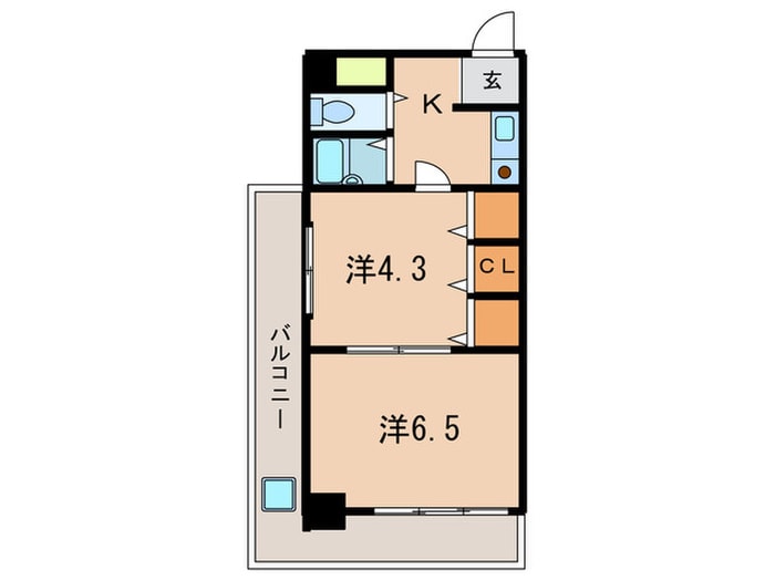 間取り図 ダンディライオン東灘